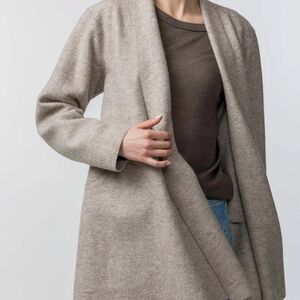 Alicia Adams Alpaca Swing Coat